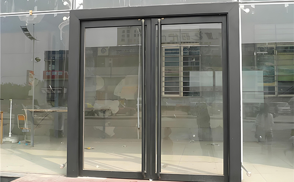 泾阳玻璃地弹门